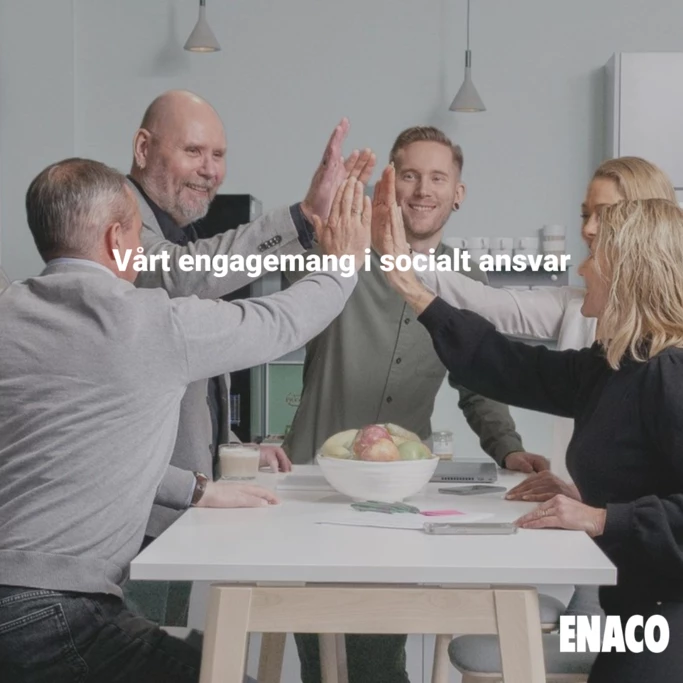 Förstärkt engagemang i socialt ansvar förstärker ENACO:s employer branding