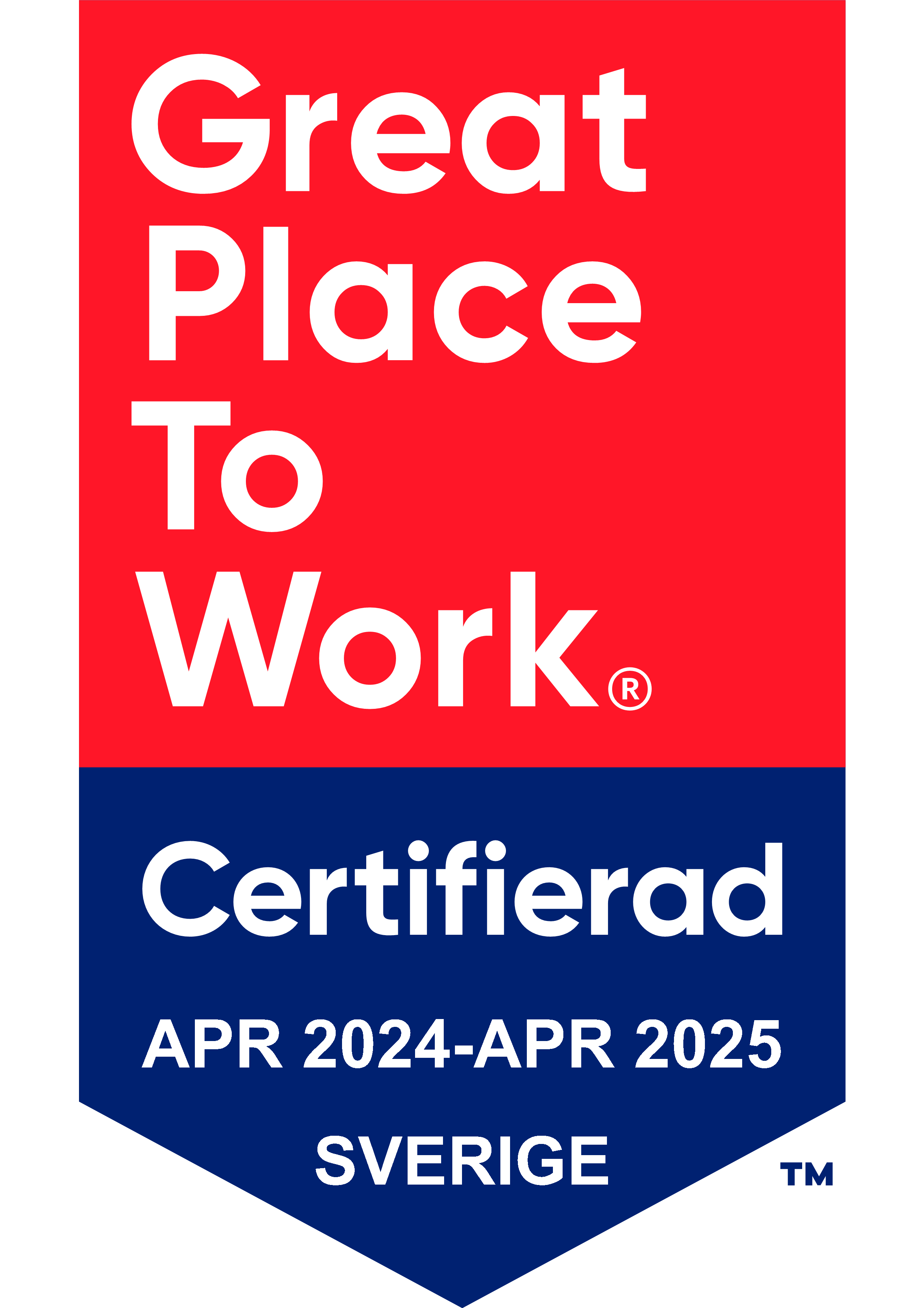 ENACO Great Place to Work Certified 2024-2025 Emblem